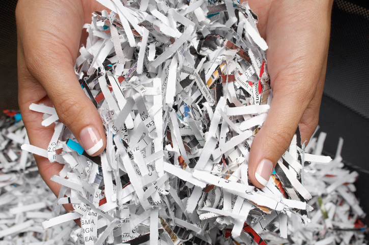 Take a look at our tips on what documents to shred, and which to keep.